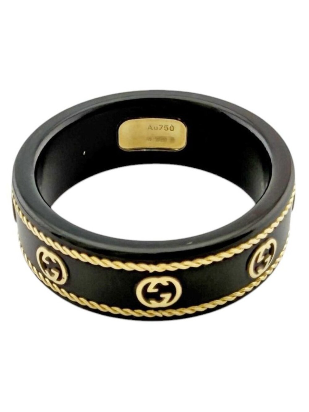 Gucci Icon Interlocking Ring Ceramic - Picture 5 of 9